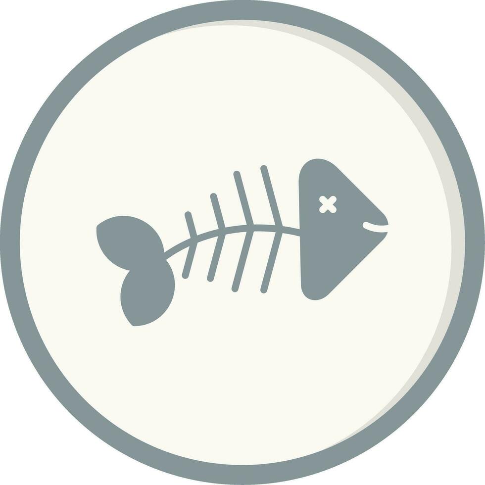 Fishbone Vector Icon