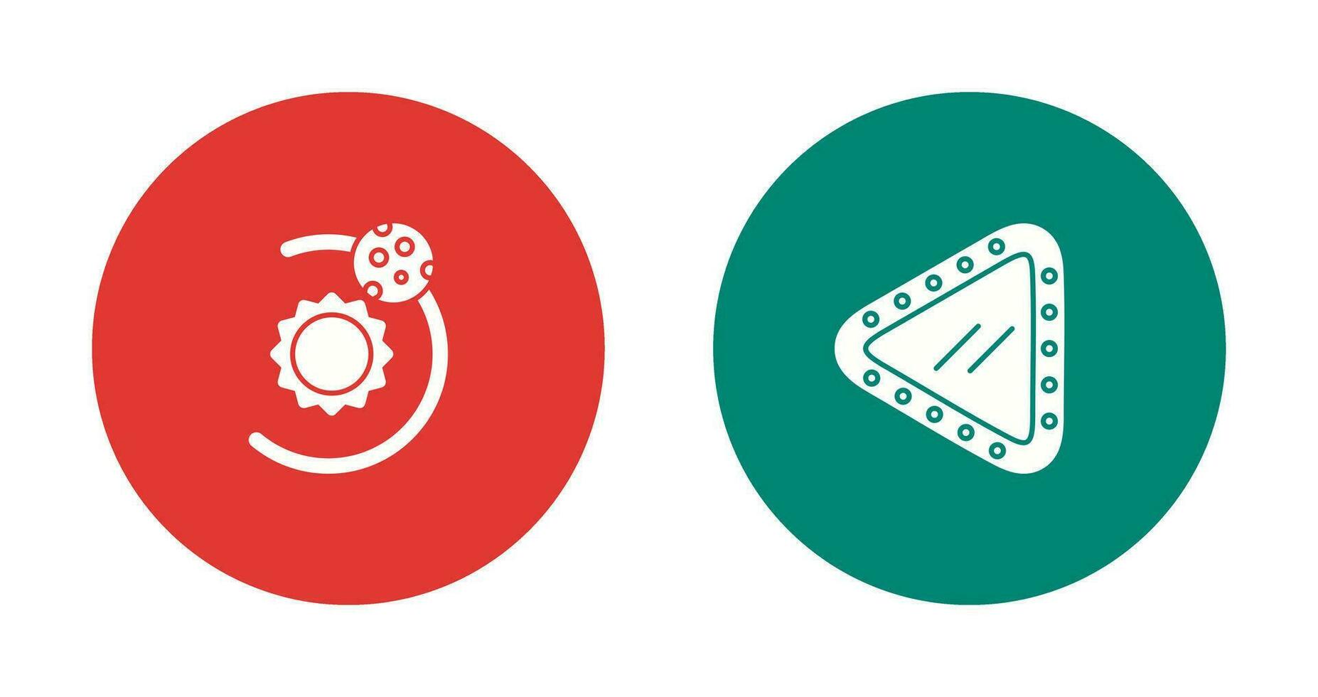 orbit and porthole Icon vector