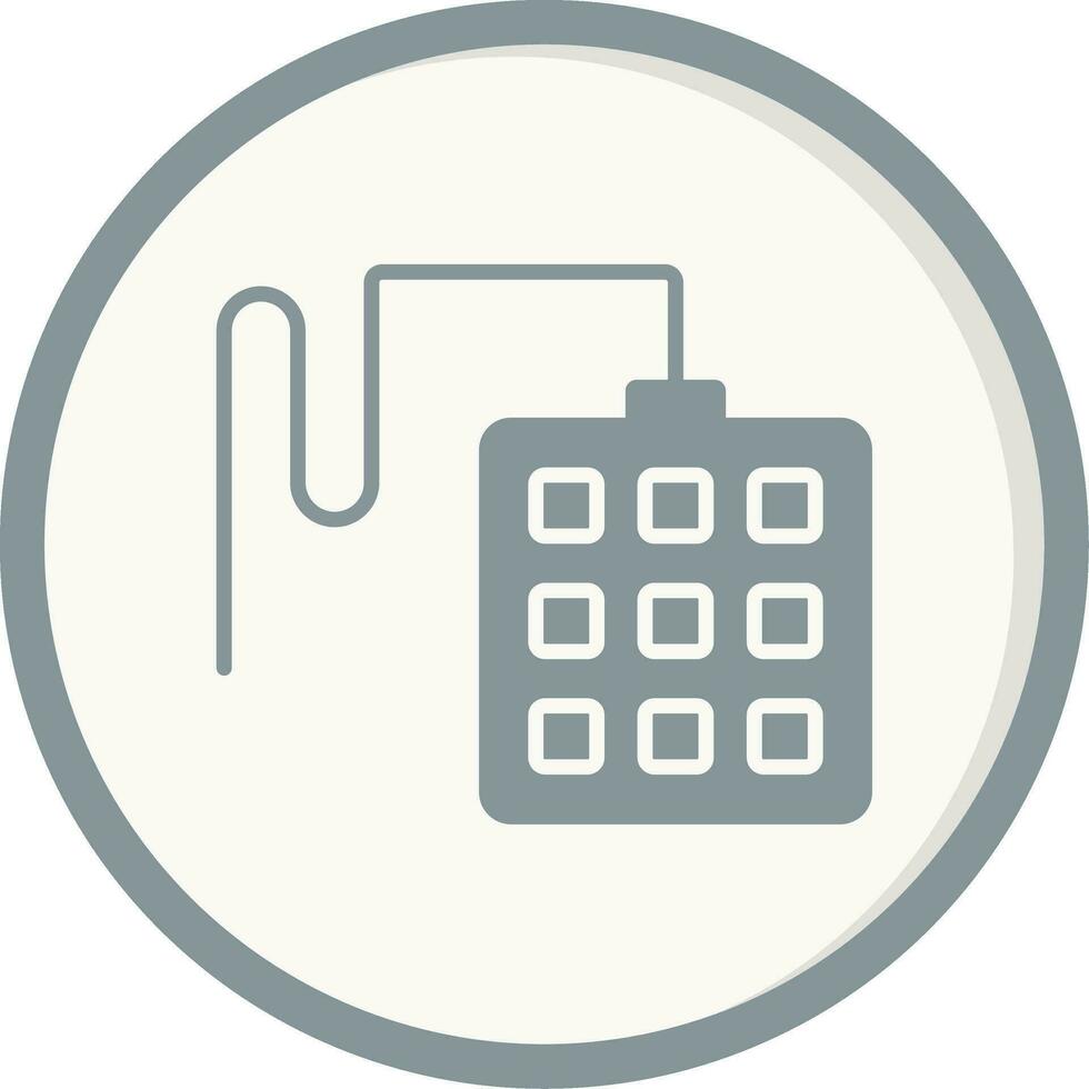 Keypad Vector Icon