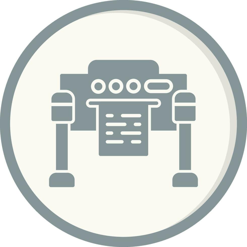 Plotter Vector Icon