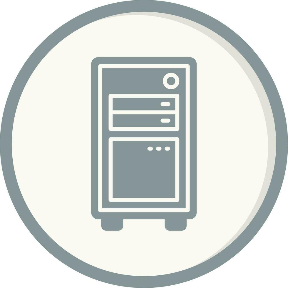 Computer Case Vector Icon