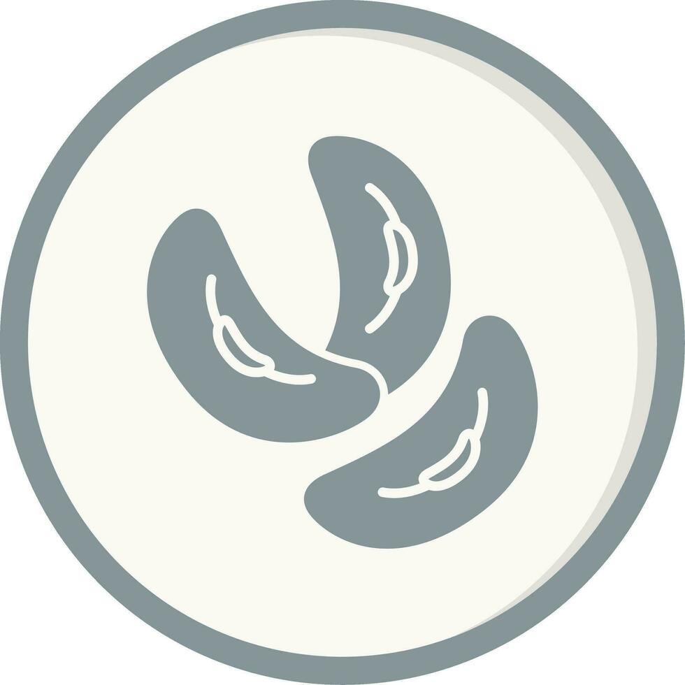 Kidney Bean Vector Icon