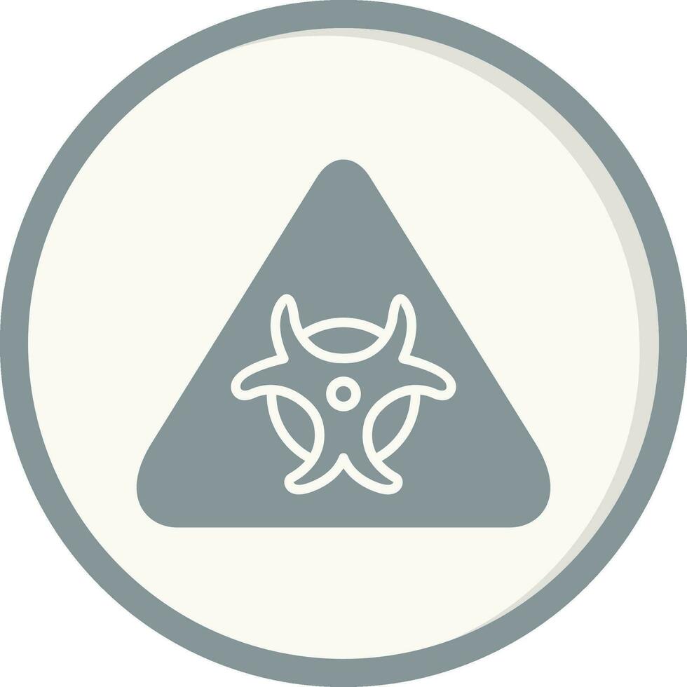 Biological Hazard Vector Icon