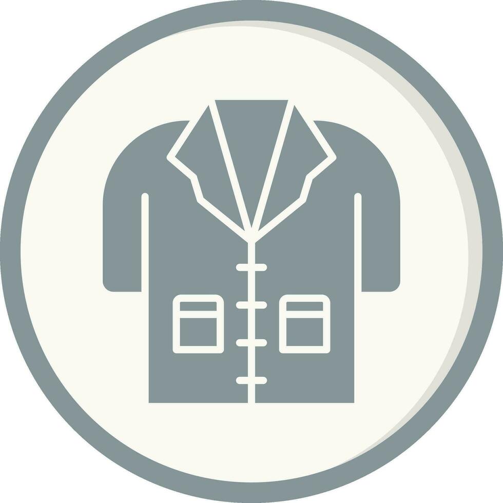 Lab Coat Vector Icon