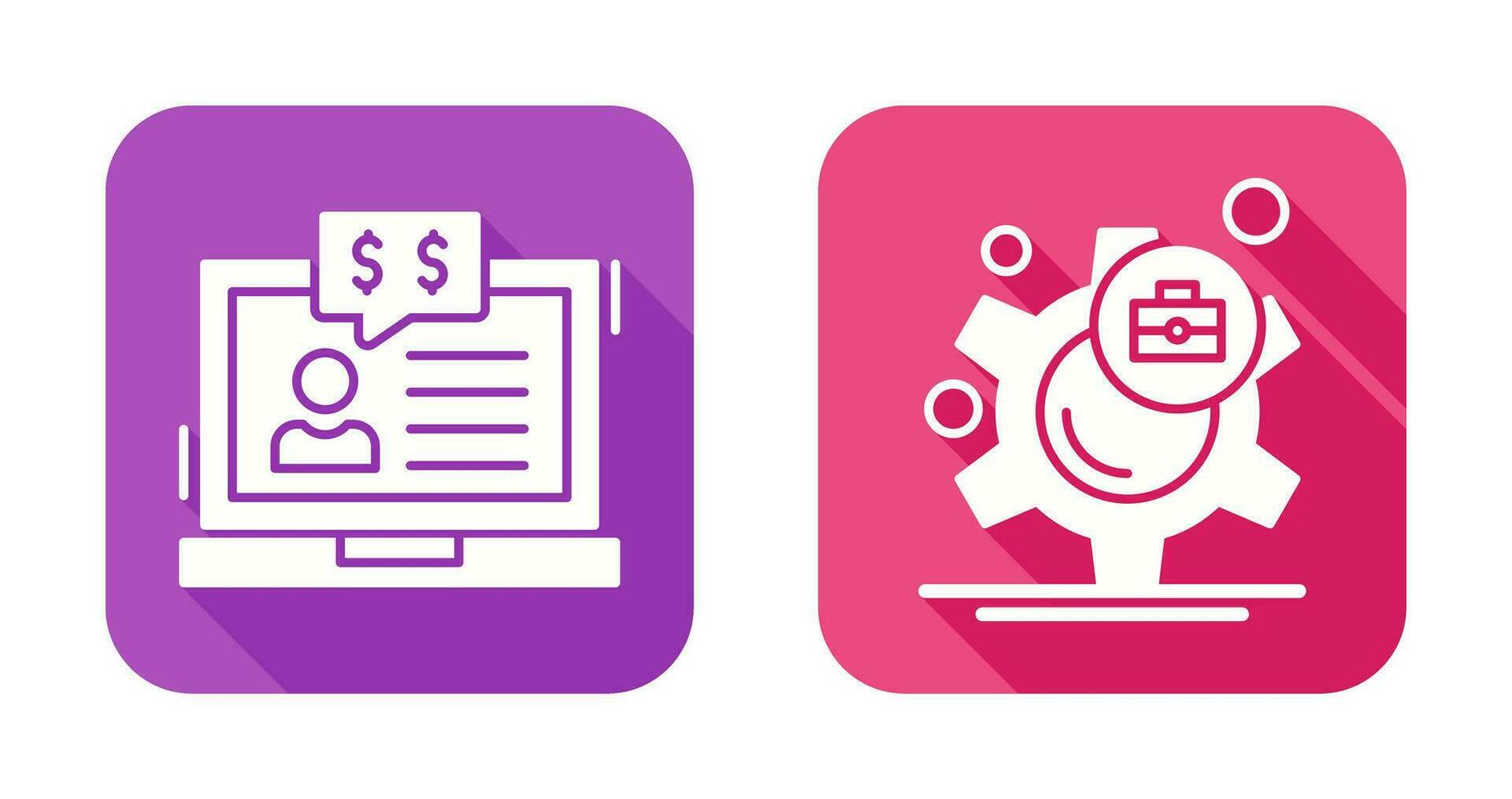 Employee Benefits and Employment Icon vector