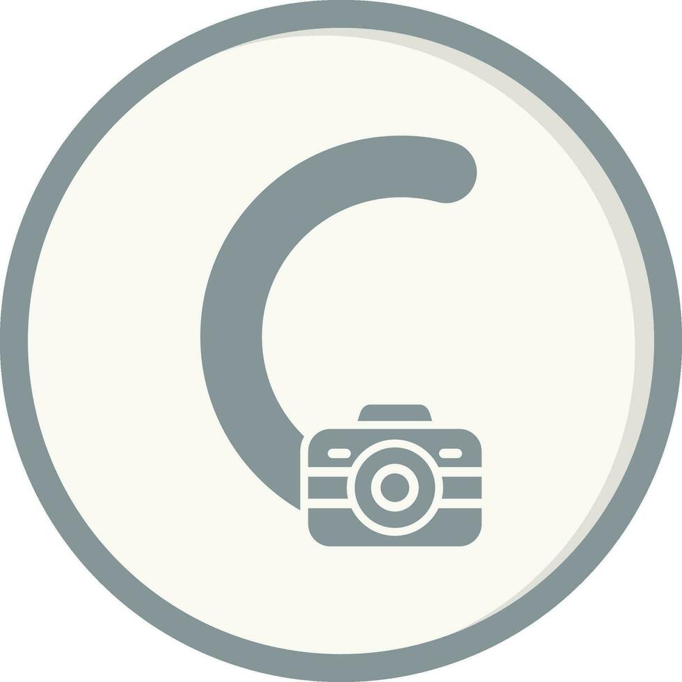 Small C Vector Icon