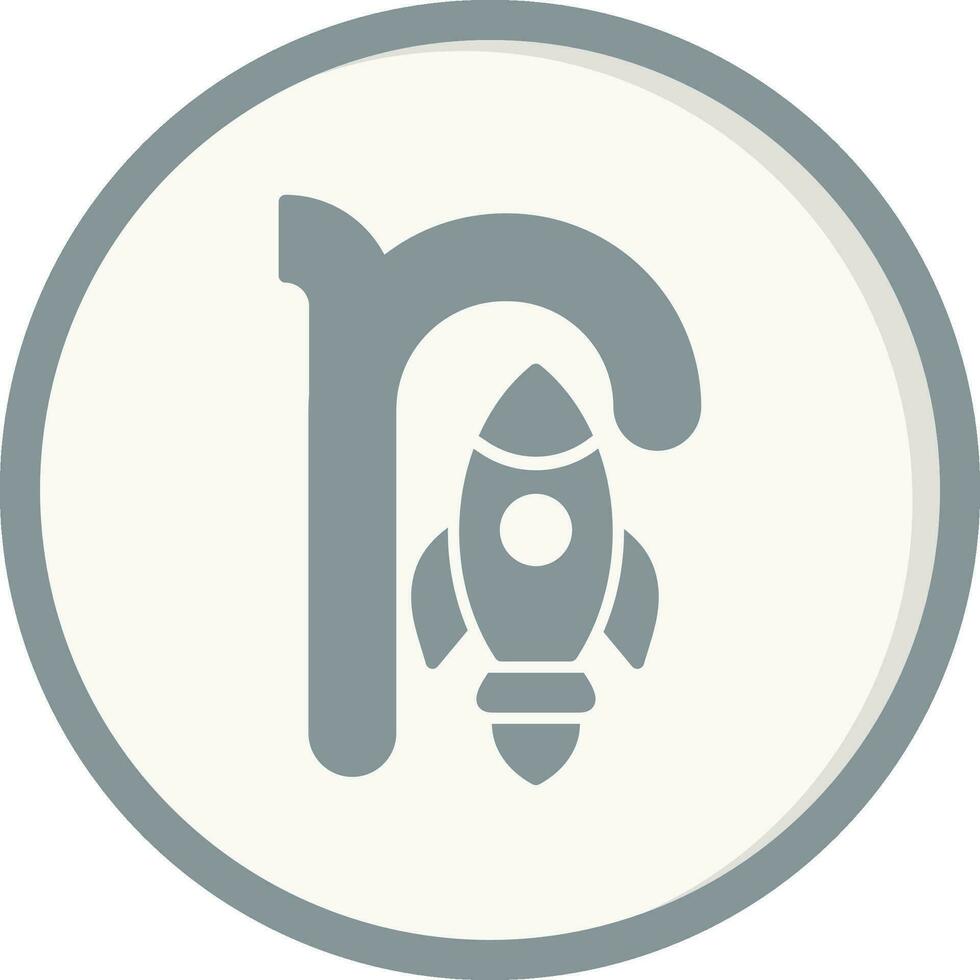 Small R Vector Icon