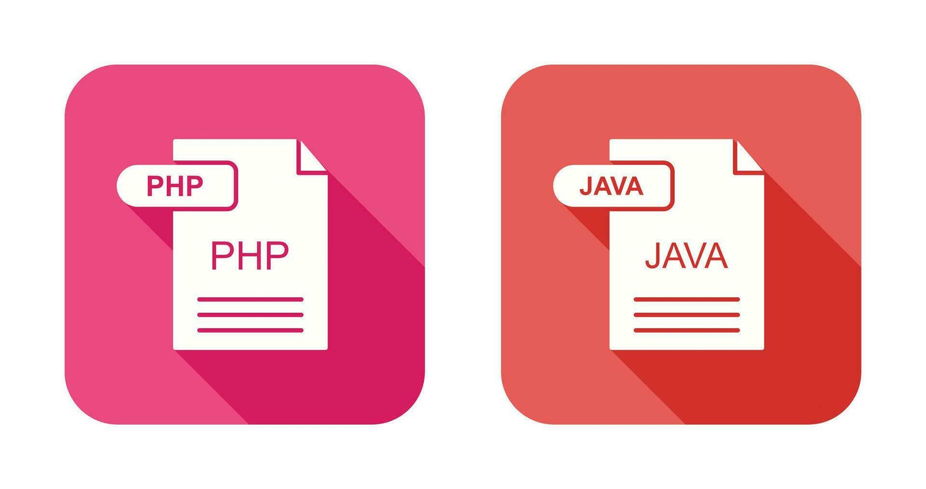 PHP and Java Icon 32706080 Vector Art at Vecteezy