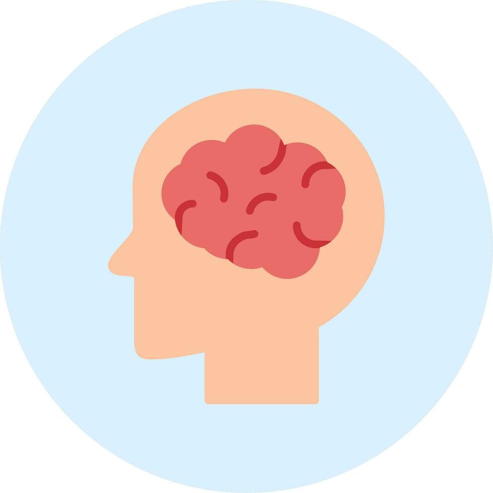 Human Brain Vector Icon
