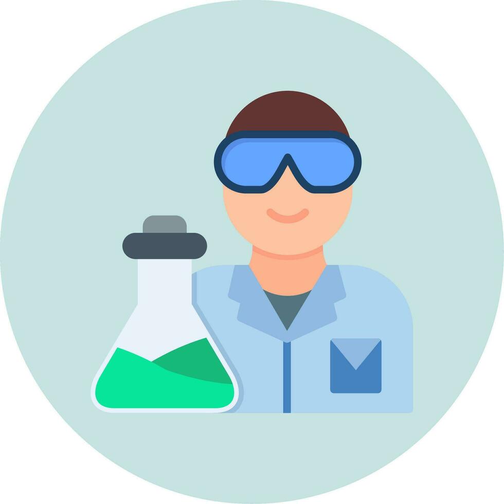 Scientist Vector Icon