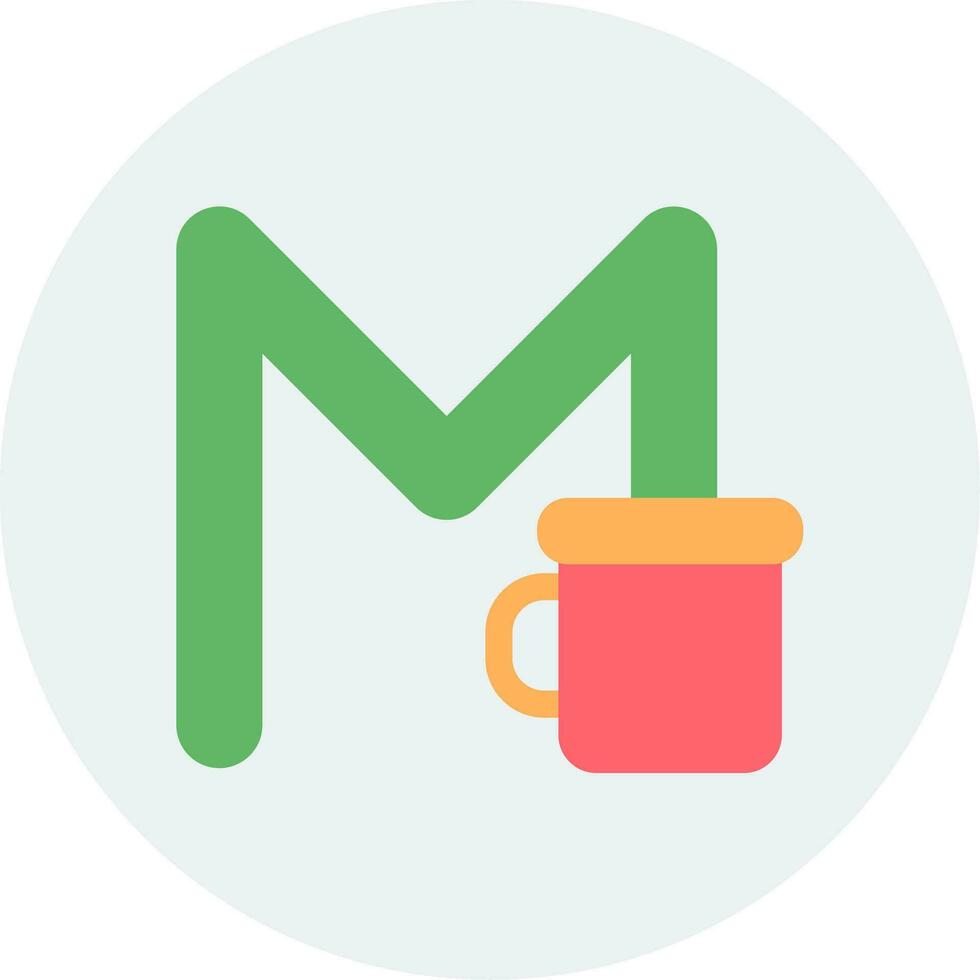 Capital M Vector Icon