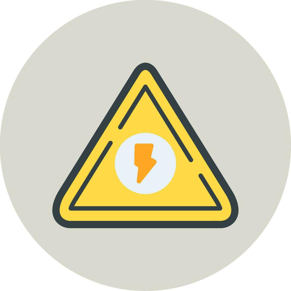 High Voltage Vector Icon