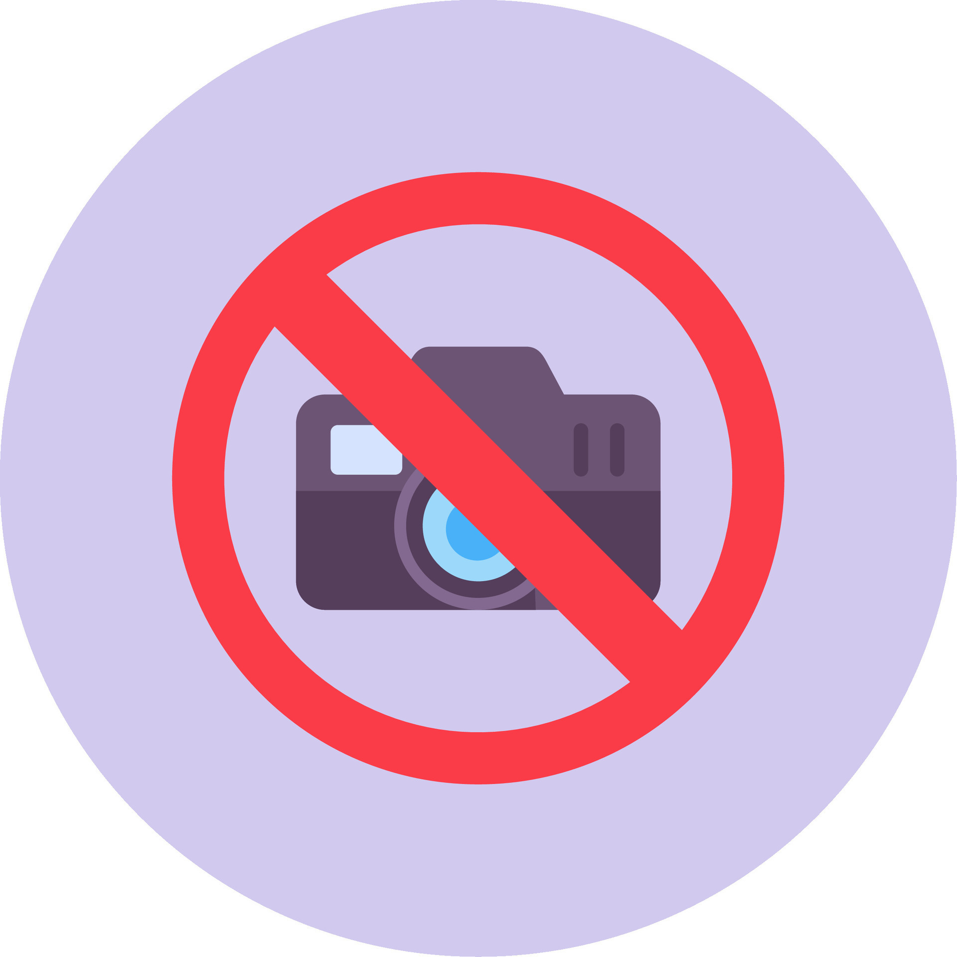 No Camera Vector Icon 32707111 Vector Art at Vecteezy