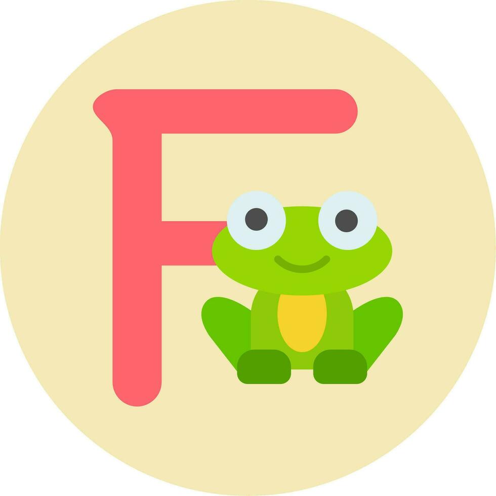 Capital F Vector Icon