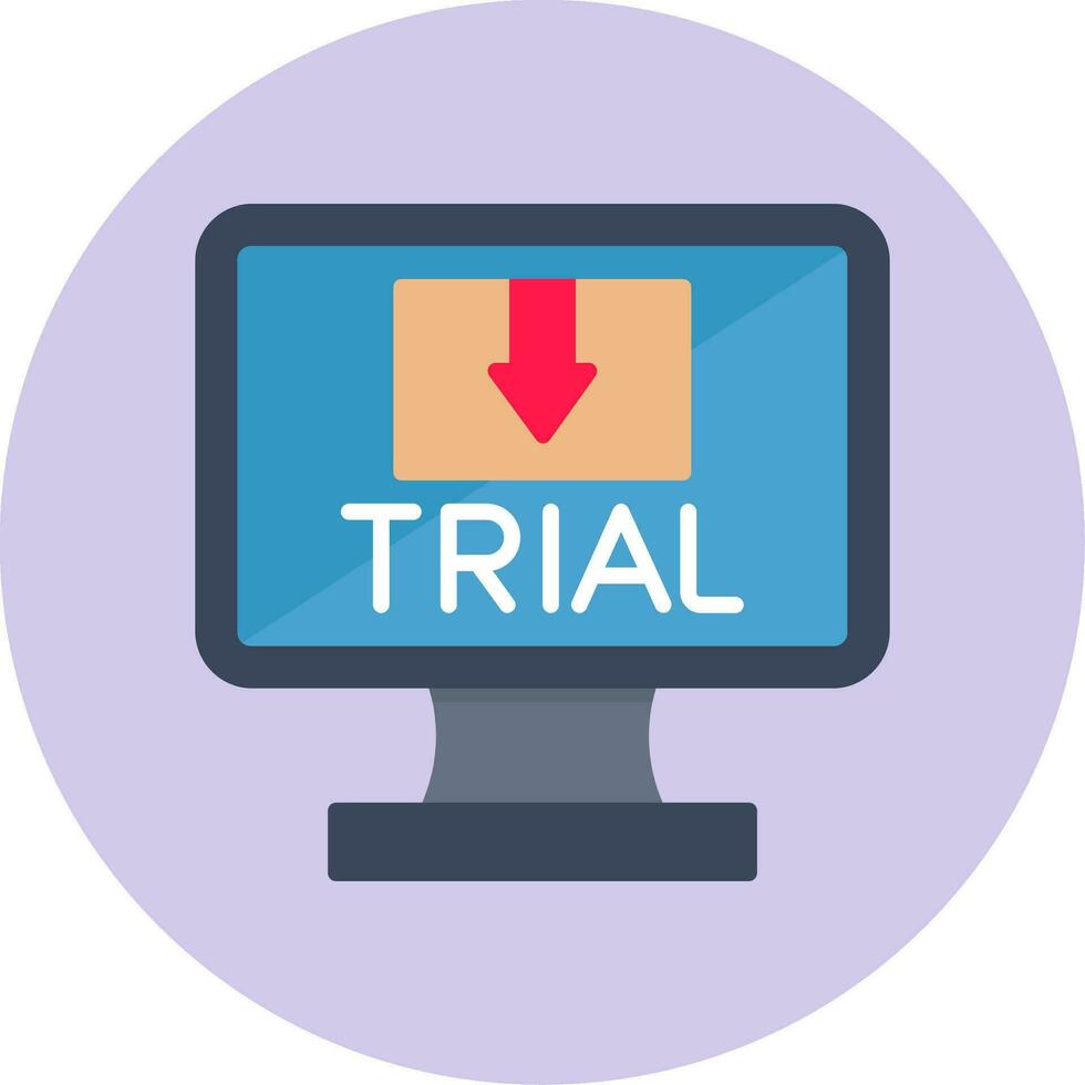 free trial Vector Icon