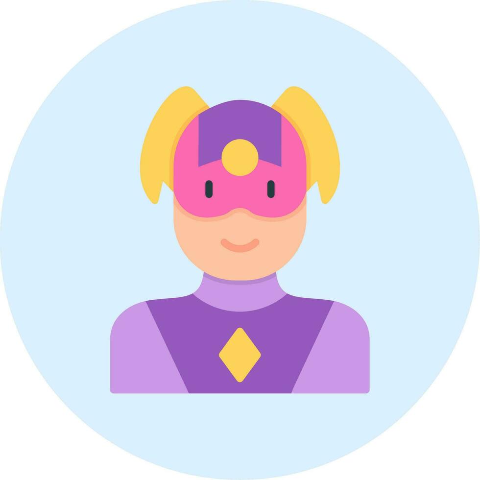 Superhero Vector Icon