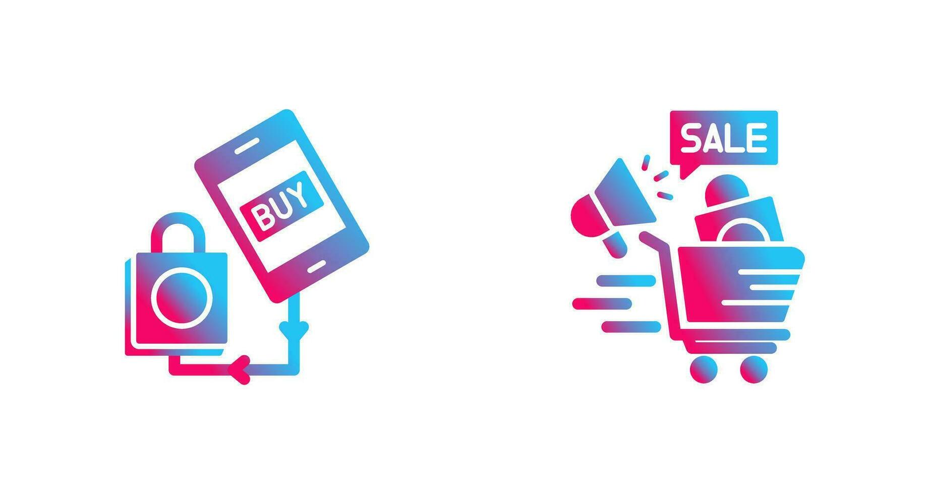 Buy Know and Sale Icon vector