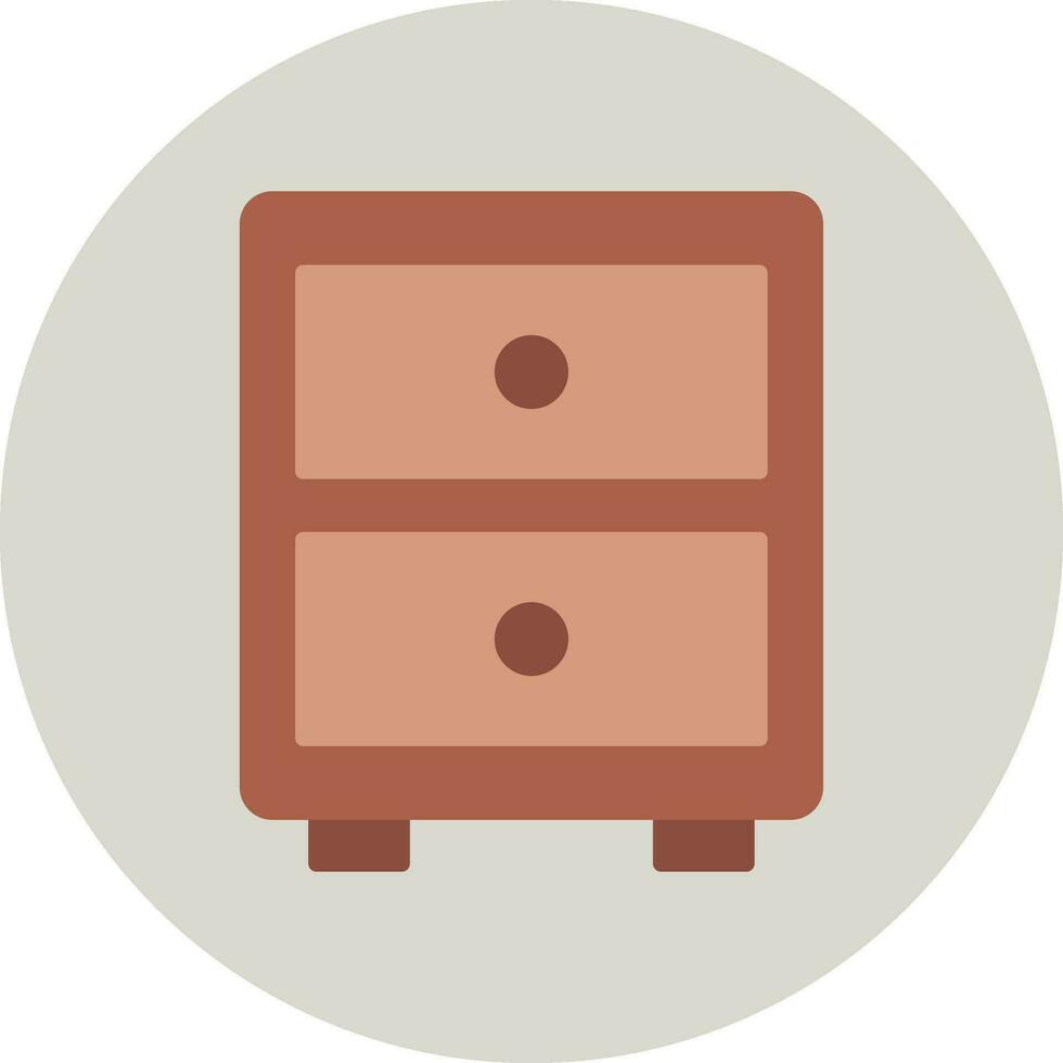 icono de vector de archivador