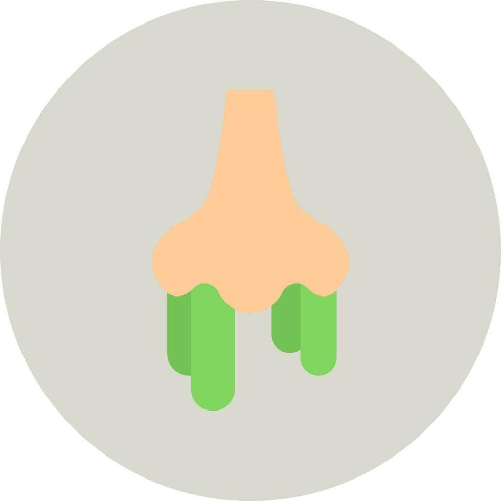 Runny Nose Vector Icon