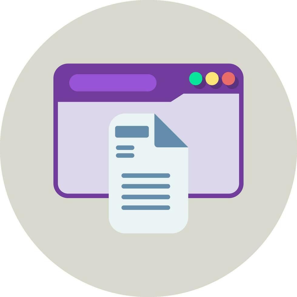 Document Vector Icon