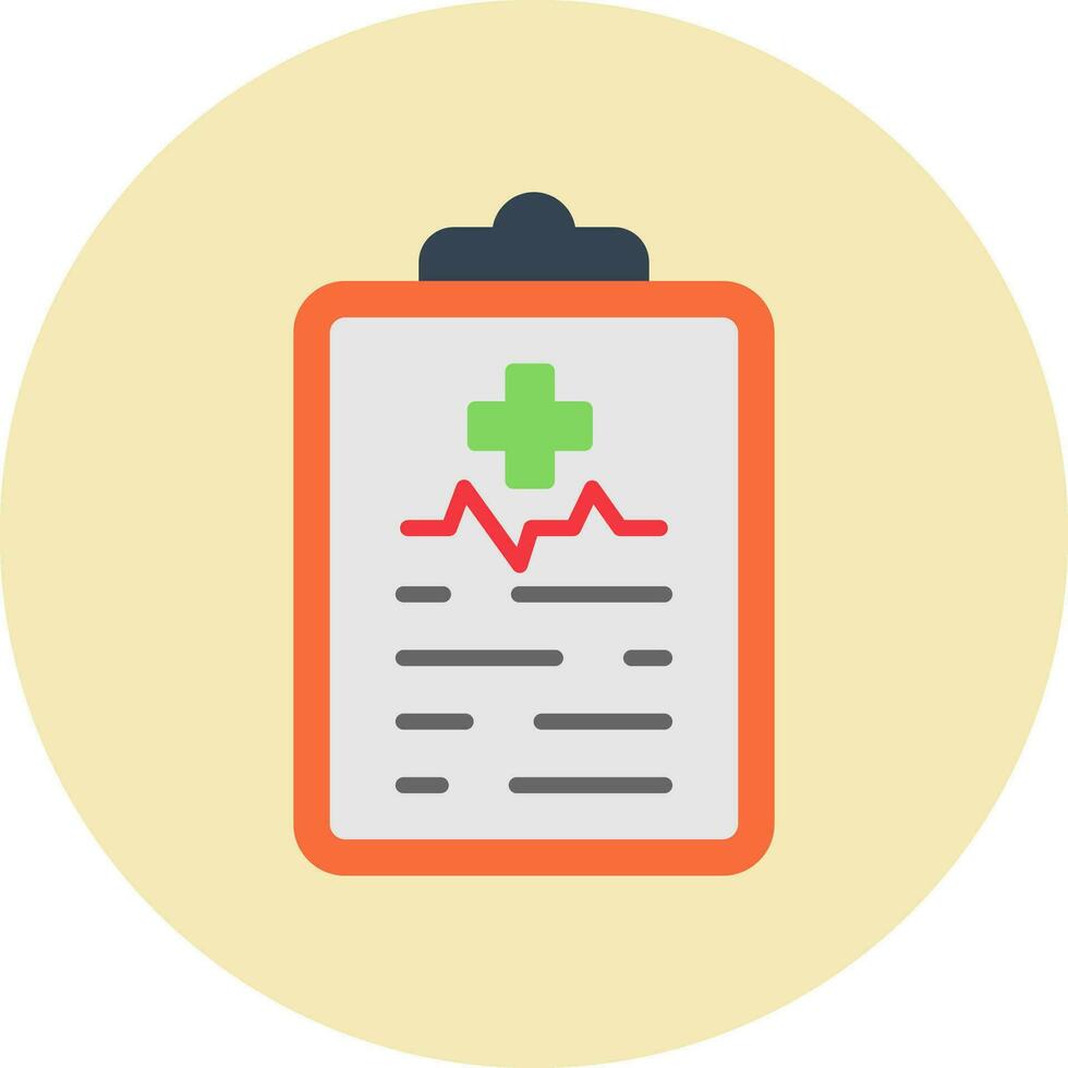 Medical Report Vector Icon