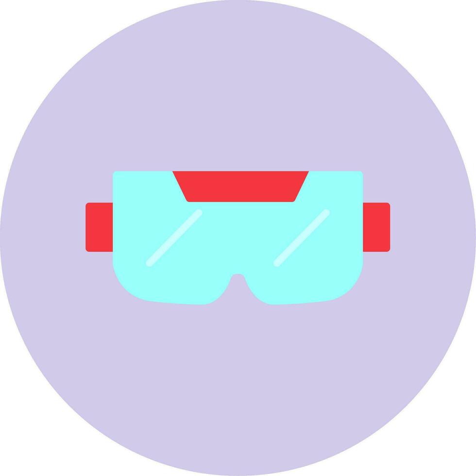 icono de vector de gafas ar