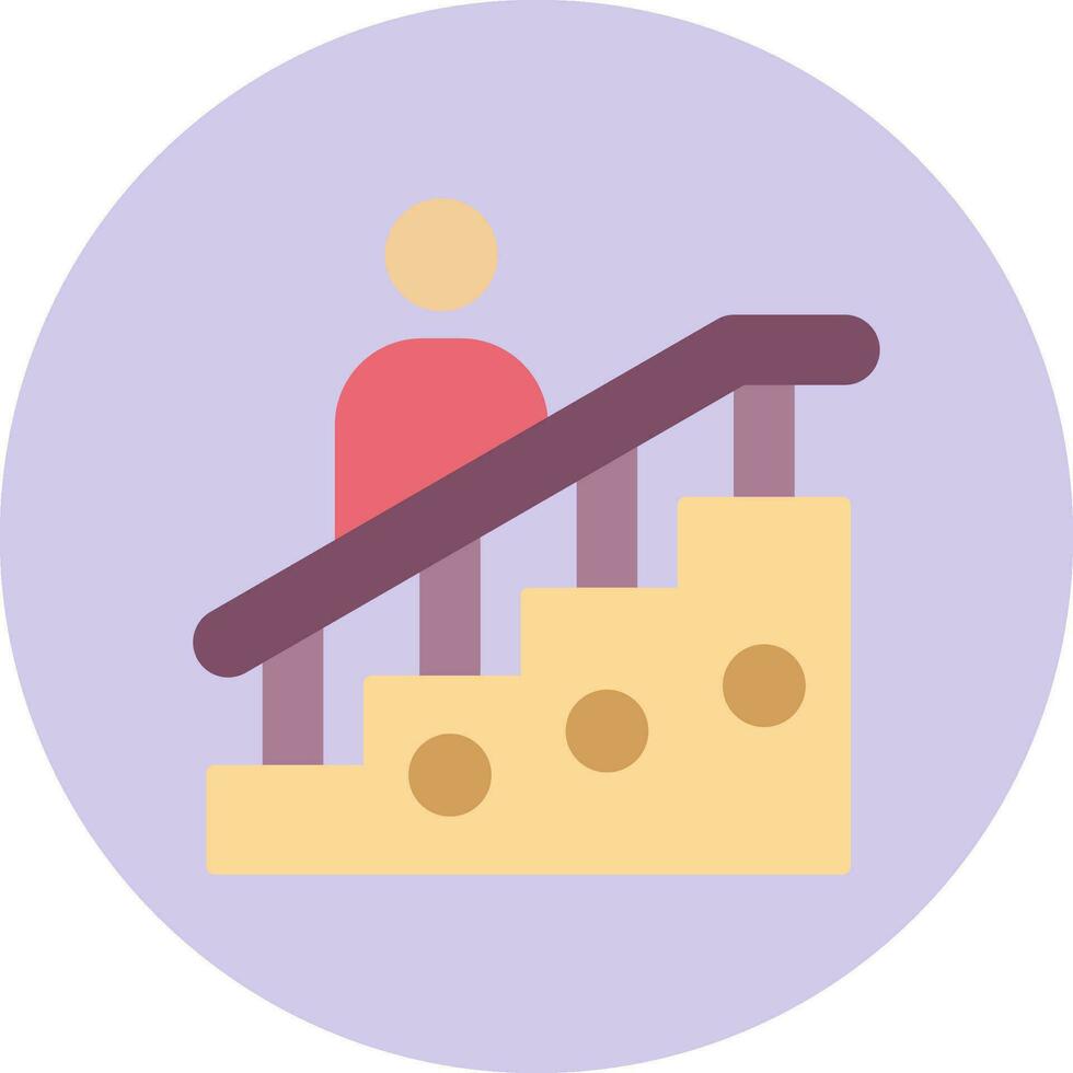 Escalator Vector Icon