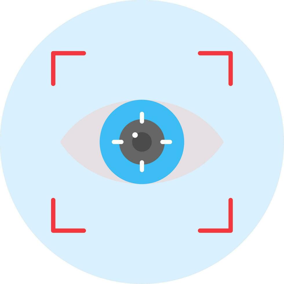 Eye Tracking Vector Icon