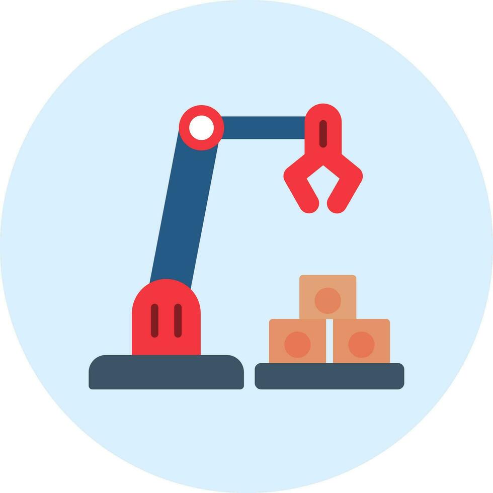 Robotic Arm Vector Icon