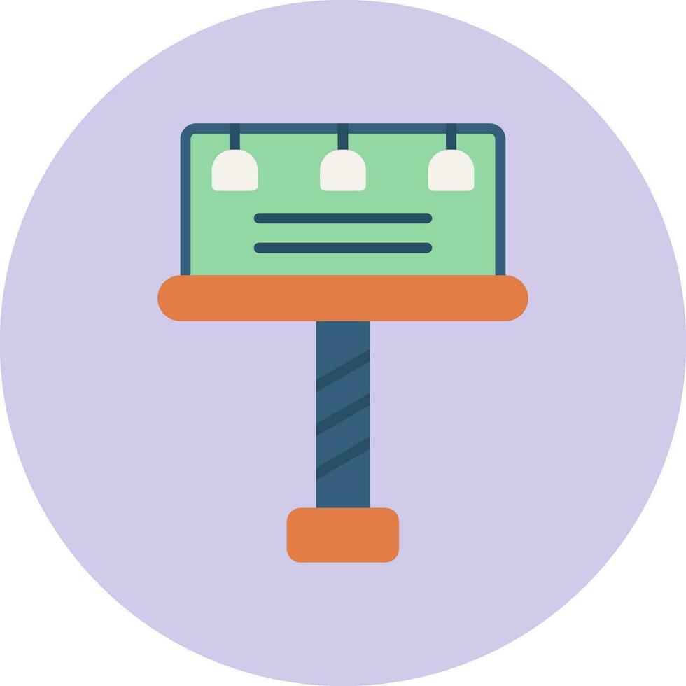Billboard Vector Icon