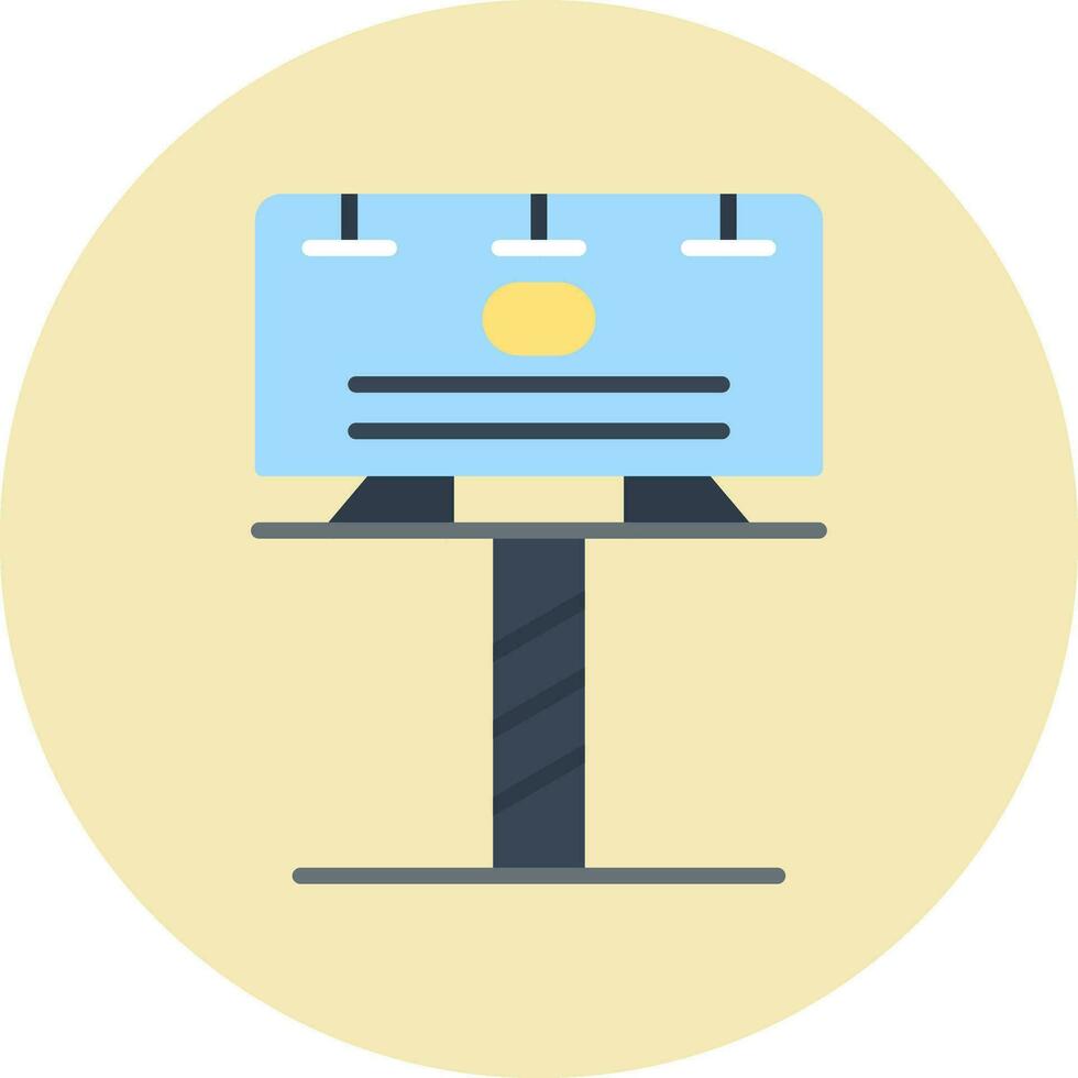 Billboard Vector Icon