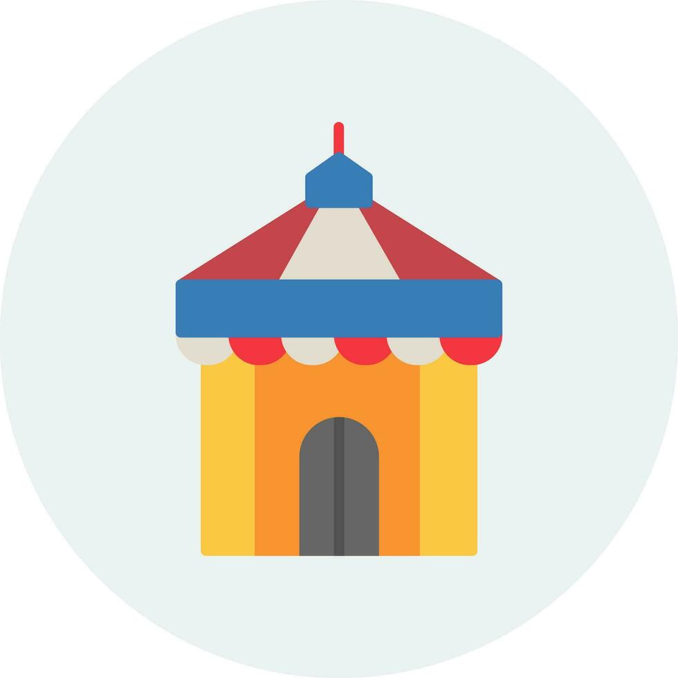 Circus Tent Vector Icon