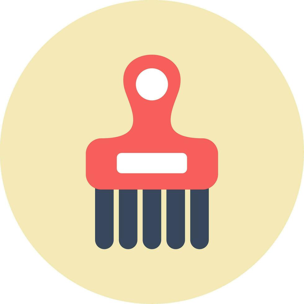 Afro Comb Vector Icon