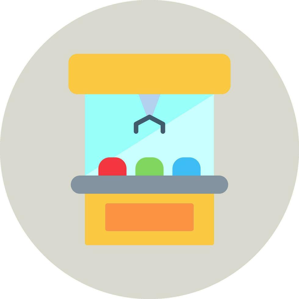 Claw Machine Vector Icon