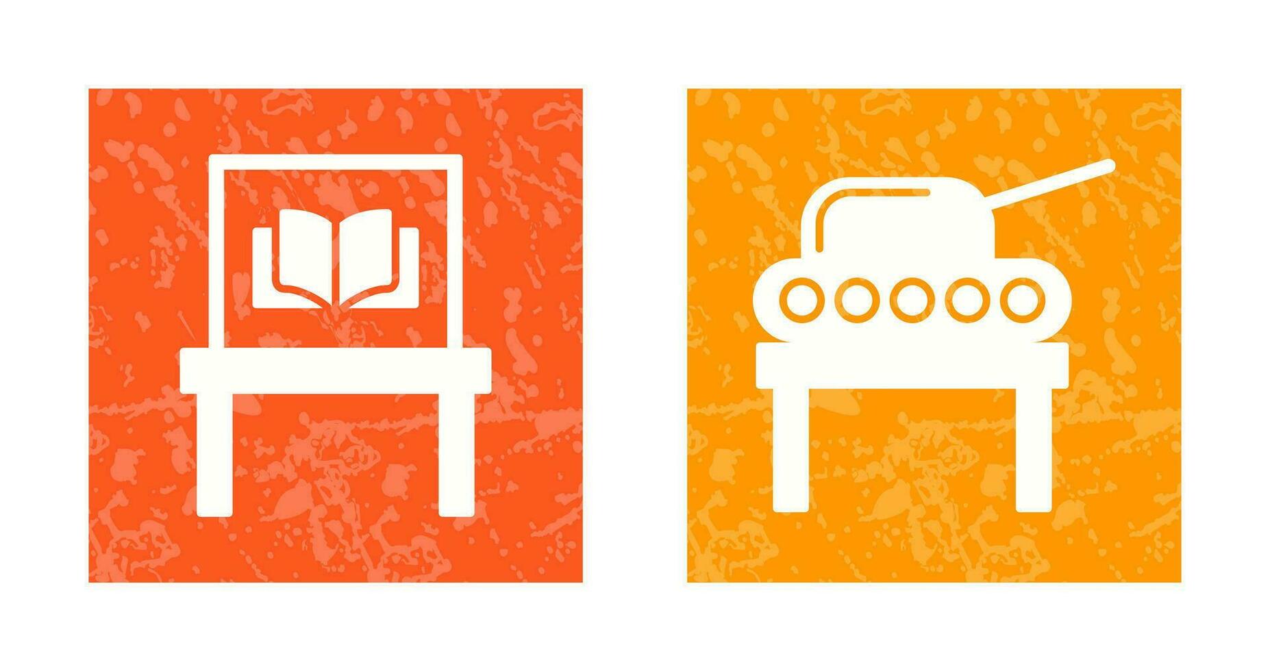 Ancient Book Exhibit and educe Icon vector
