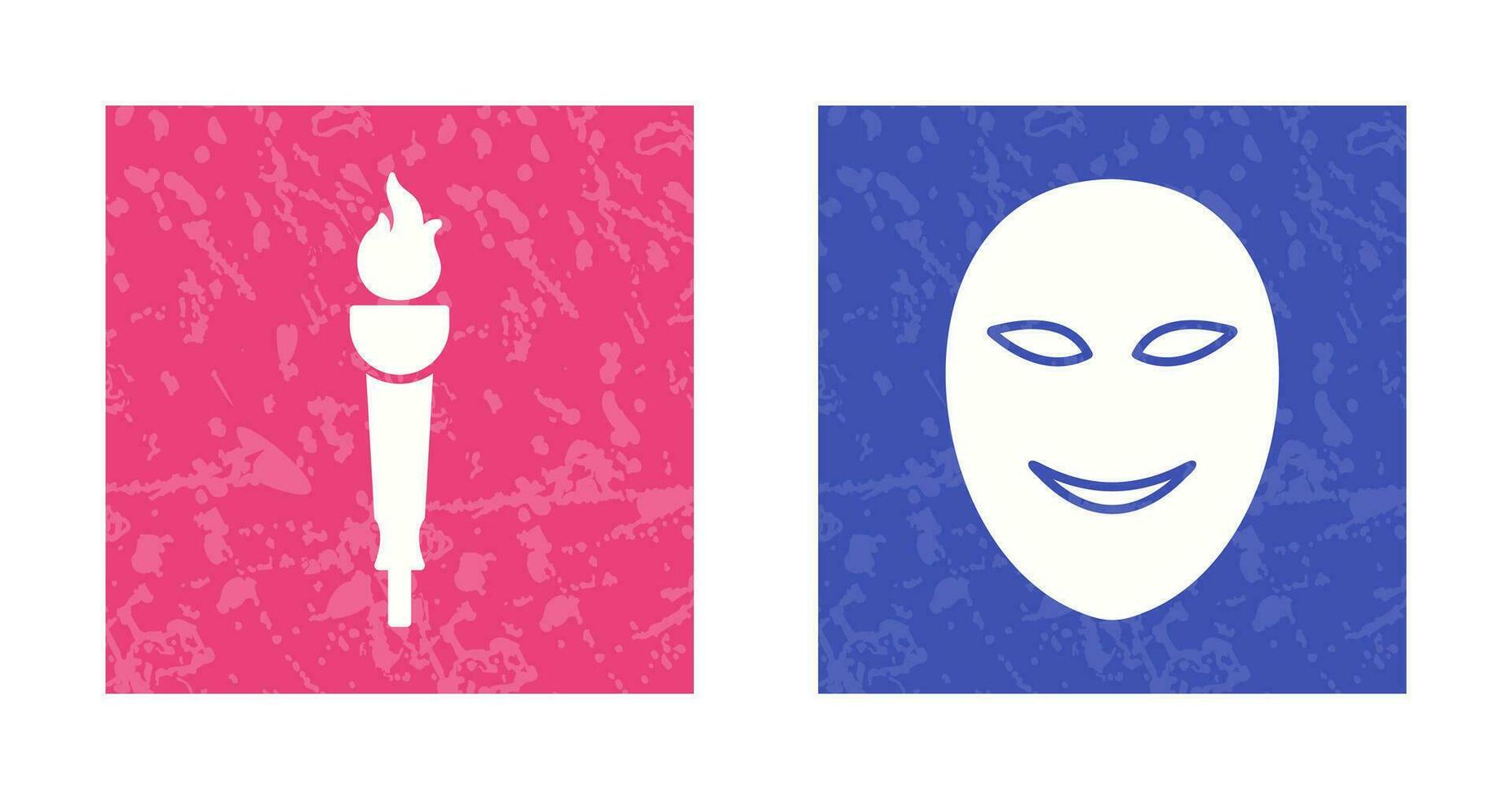 Museum Torch and Ancient Icon vector