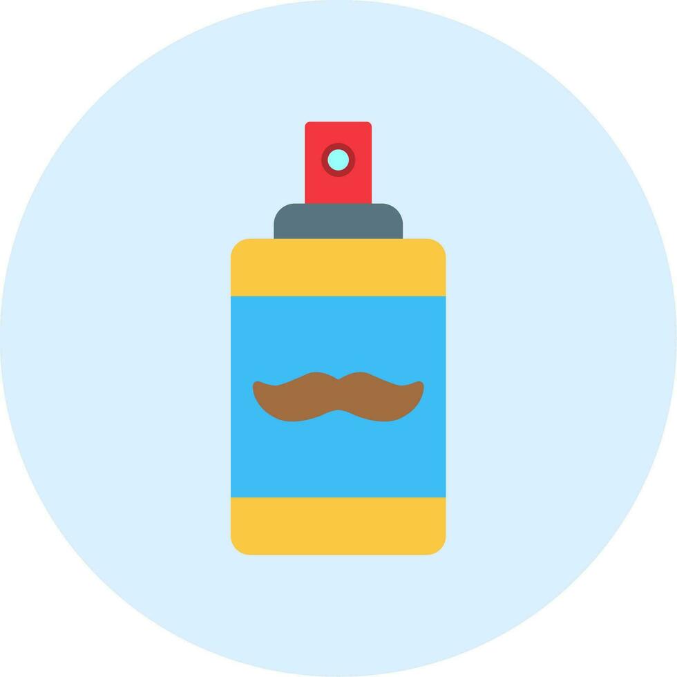 Beard Oil Vector Icon