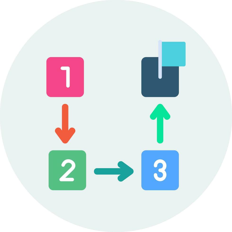 Steps Vector Icon
