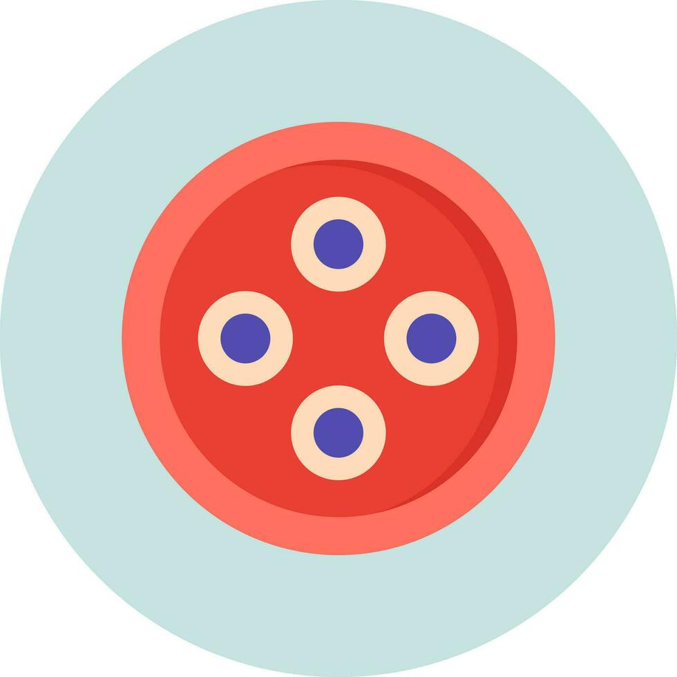 Plasmodium Falciparum Vector Icon