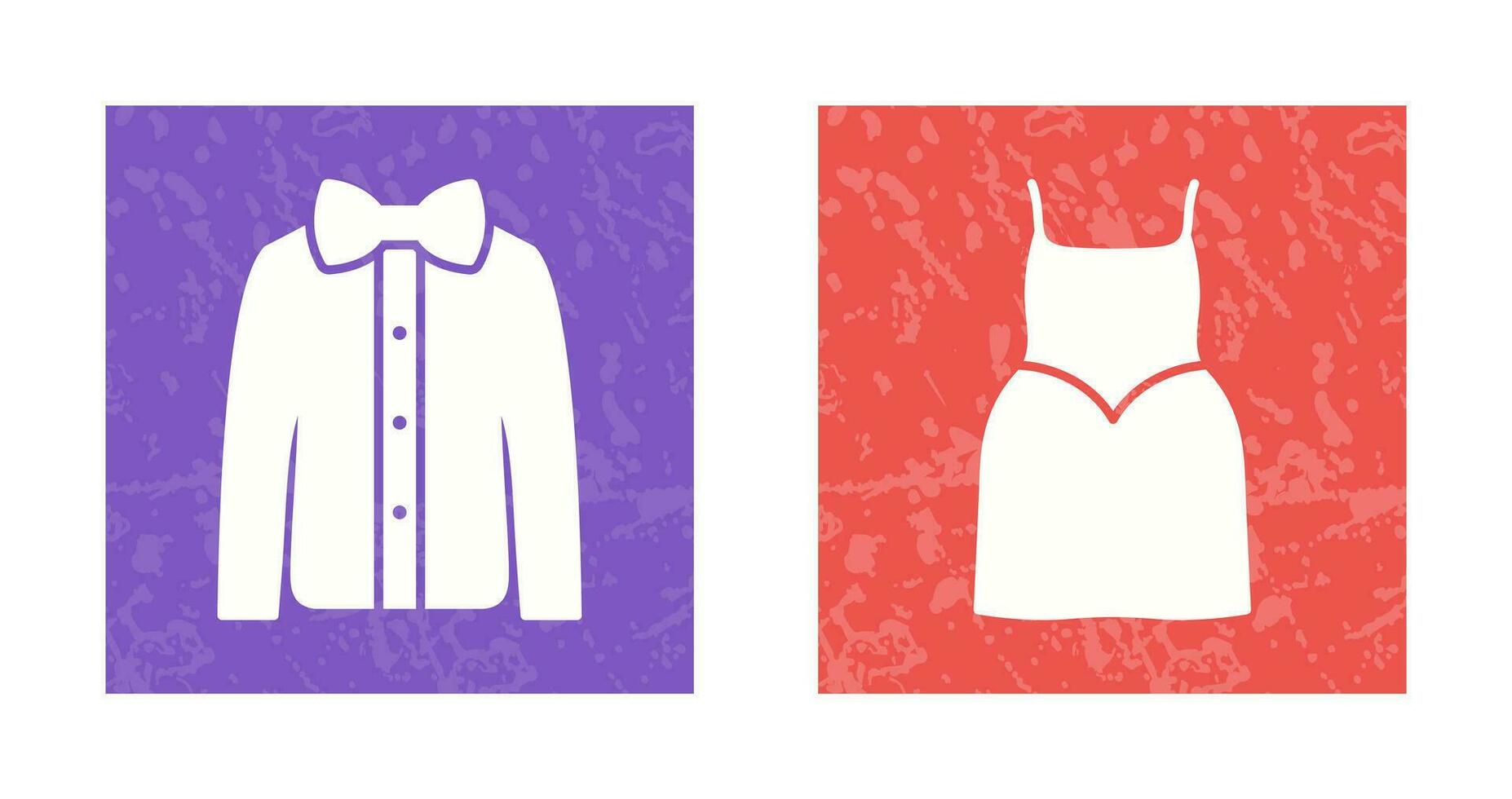 Shirt with Bow and Party Icon vector