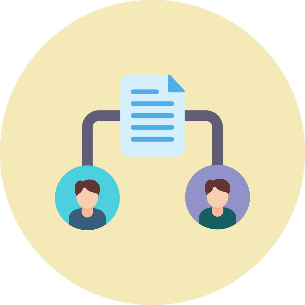 File Share Vector Icon