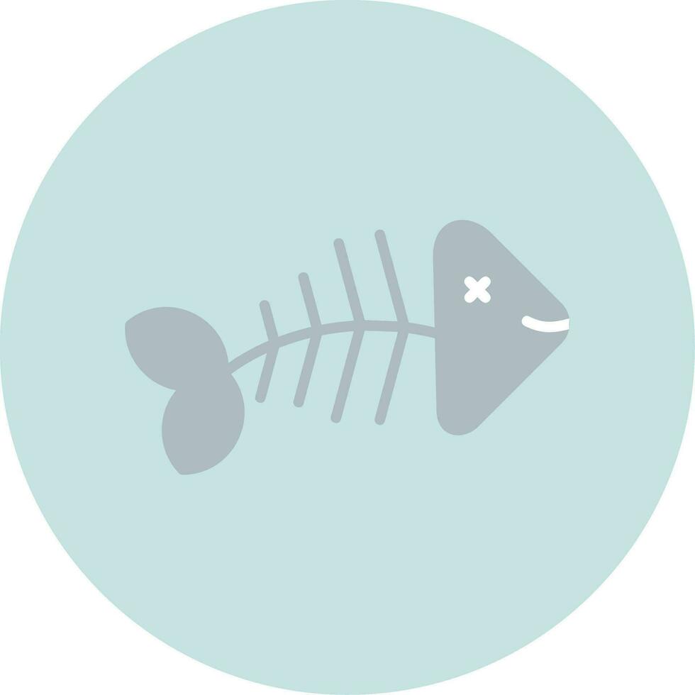Fishbone Vector Icon