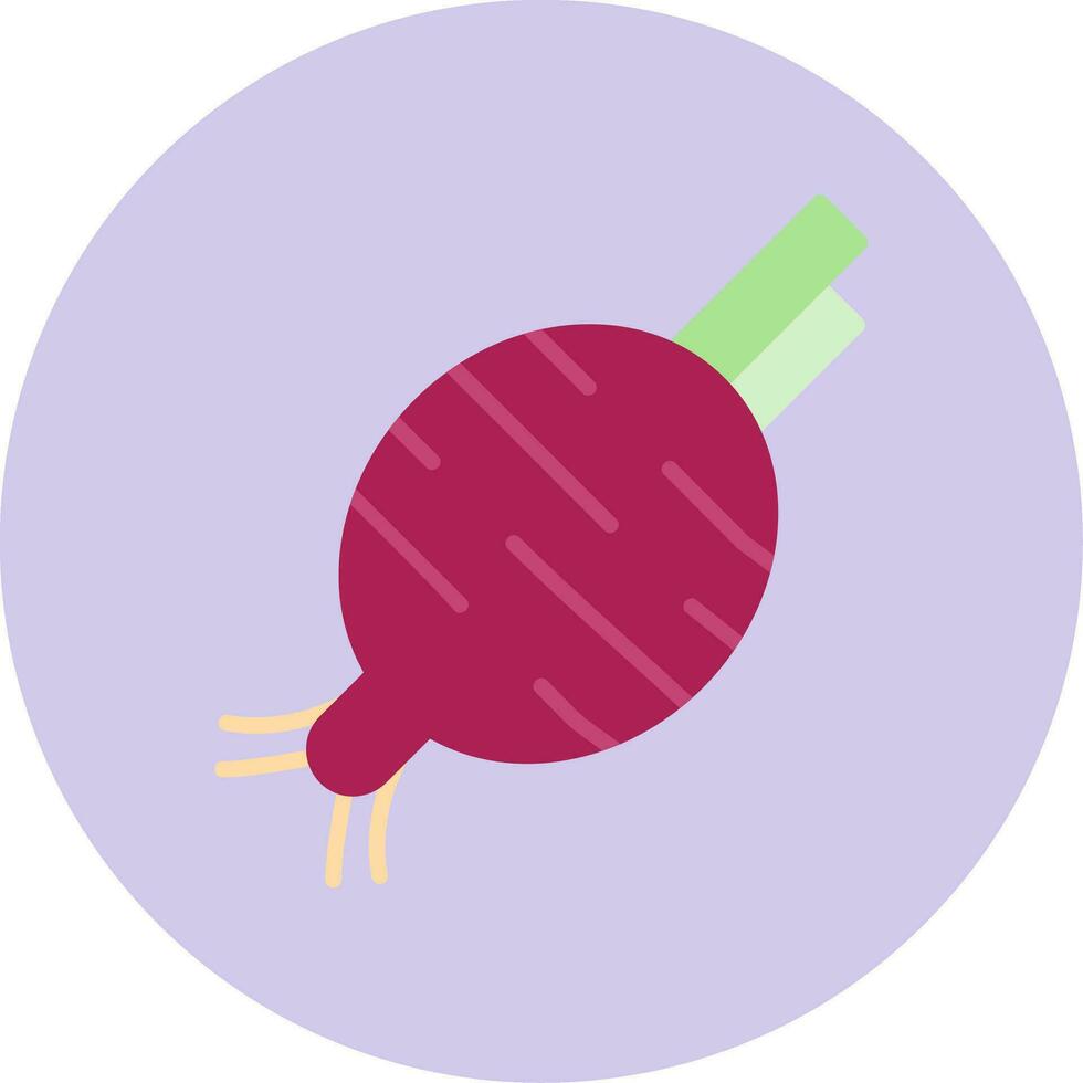 Beetroot Vector Icon