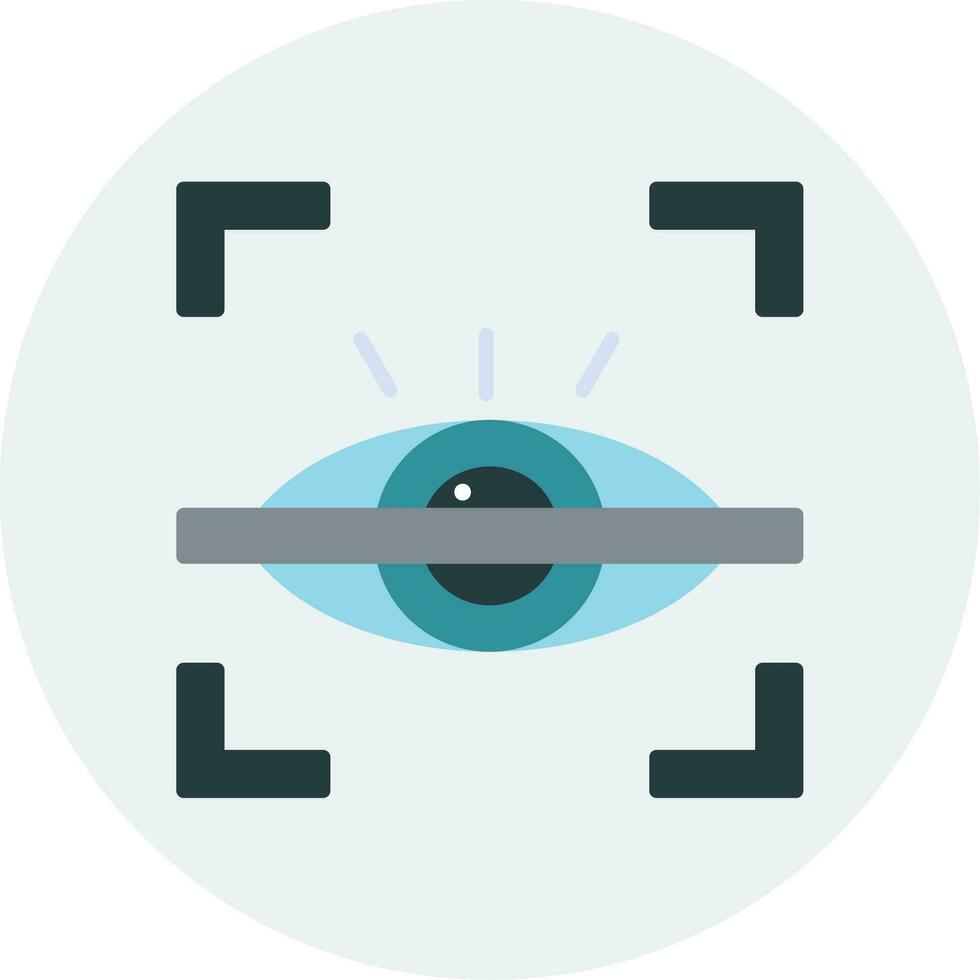 icono de vector de ojo