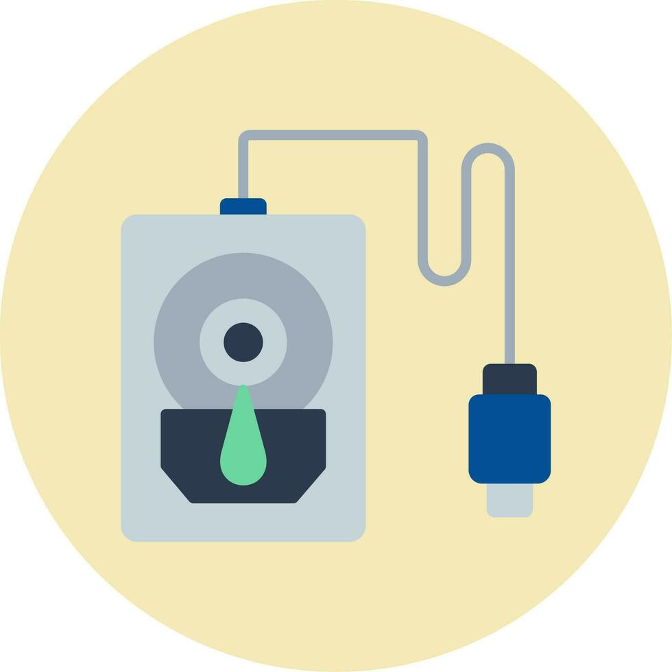 Hard Disk Vector Icon