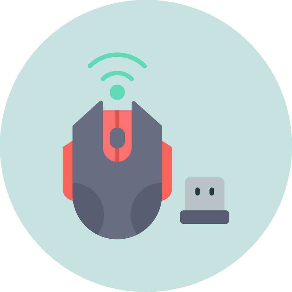 Wireless Mouse Vector Icon