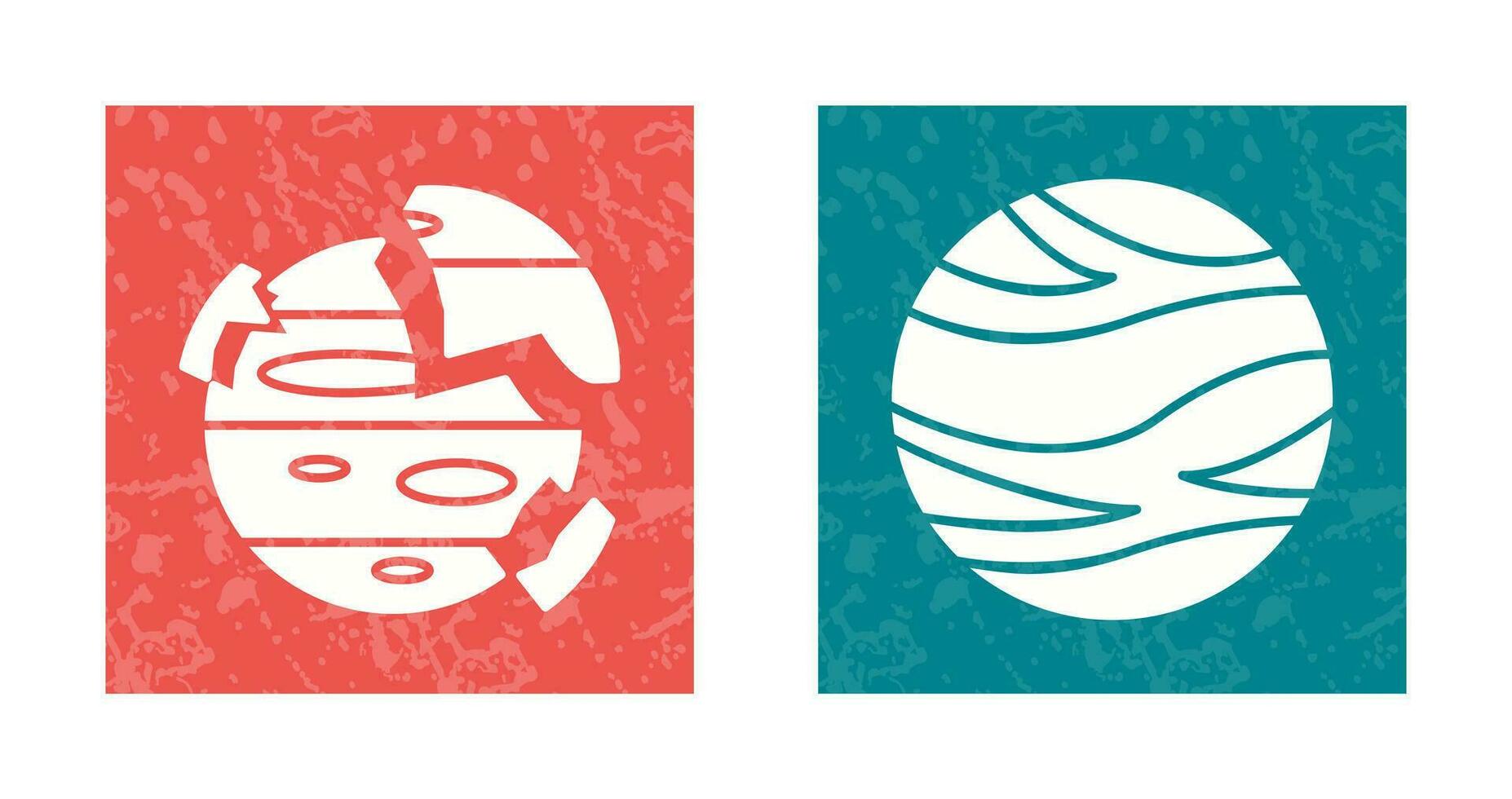 venus and destroyed Icon vector
