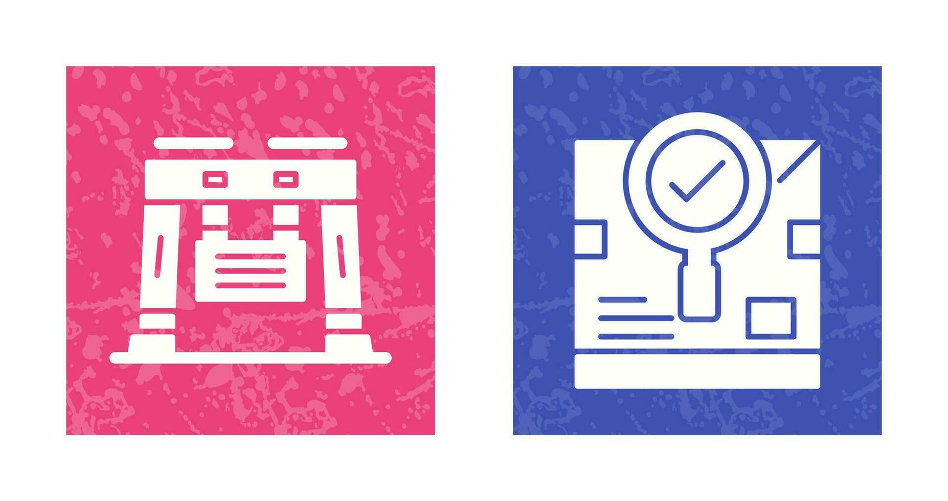 search and crane Icon vector