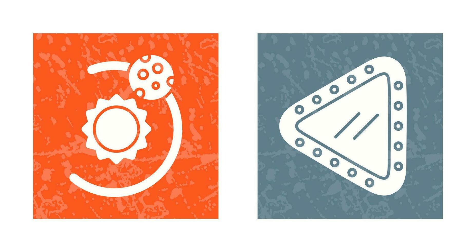 orbit and porthole Icon vector