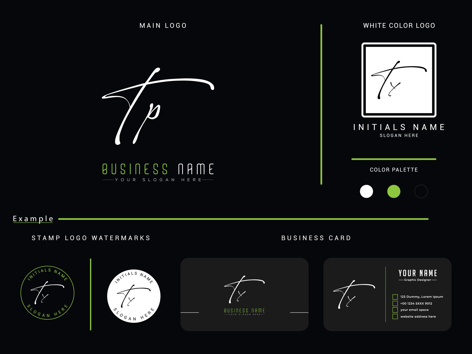 Modern Apparel Tp Logo Icon, Initial Luxury Tp Fashion Logo Letter